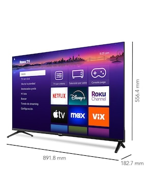 Pantalla Smart TV Aiwa LED de 40 pulgadas Full HD aw40b4smkr con Roku Tv