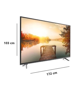 Pantalla Daewoo Plasma de 70 pulgadas 4K/UHD DAW70UR con Roku TV