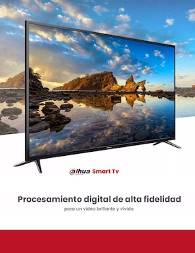 Pantalla Smart TV Dahua LED de 32 pulgadas Full HD DHI-LTV32-SA100-C con Android TV