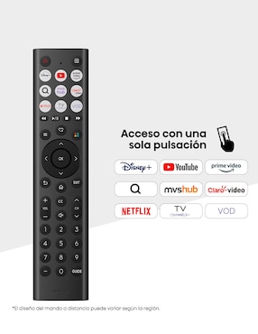 Pantalla Smart TV Hisense LED de 32 Pulgadas HD 32A4NV con AI Sports Mode