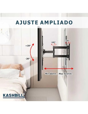 Soporte Kashbill para pantalla articulado 23 - 55 pulgadas
