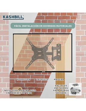 Soporte Kashbill para pantalla articulado 19 - 45 pulgadas