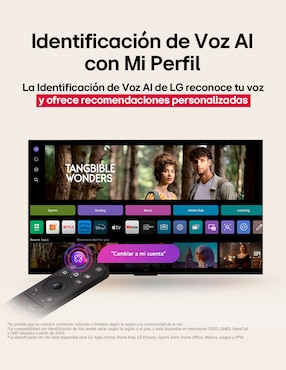 Pantalla Smart TV LG OLED de 55 pulgadas 4K OLED55B5PSA con WebOS con AI webOS