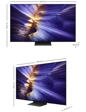 Pantalla Smart TV Samsung OLED de 65 pulgadas 4K QN65S90FAFXZX