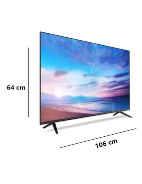 Pantalla Jvc LED de 43 pulgadas Full HD SI43FRF con Roku TV