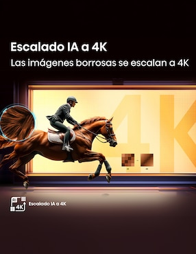 Pantalla Smart TV Hisense LED de 55 pulgadas 4K/UHD 55A65NV con AI Sports Mode
