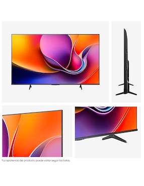 Pantalla Smart TV Hisense LED de 55 pulgadas 4K/UHD 55A65NV con AI Sports Mode