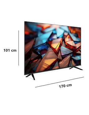 Pantalla Jvc LED de 70 pulgadas 4K/UHD SI70URF con Roku TV