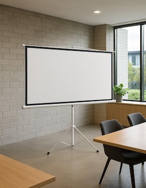 Pantalla proyector manual Steren Pro-014