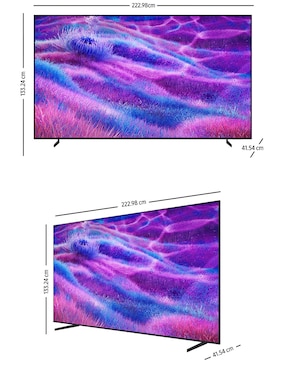 Pantalla Smart TV Samsung Neo QLED de 100 pulgadas 4K QN100QN80FFXZX con AI Upscaling