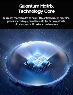 Pantalla Smart TV Samsung Neo QLED de 100 pulgadas 4K QN100QN80FFXZX con AI Upscaling