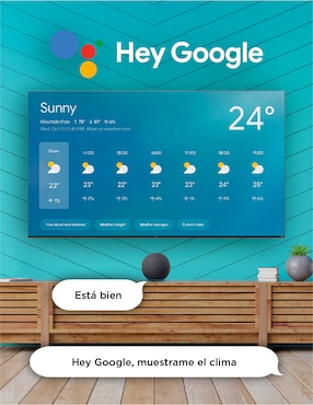 Pantalla Smart TV Tcl LED de 55 Pulgadas 4K/UHD 55S451G con Google TV