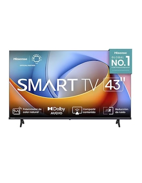 Pantalla Smart TV Hisense mini led de 43 pulgadas Full HD Hisense con Vidaa