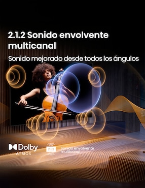 Pantalla Smart TV Hisense QD- mini LED de 100 pulgadas 4K/UHD 100U7QG Pro con Google TV con AI Picture