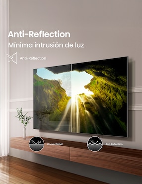 Pantalla Smart TV Hisense QD- mini LED de 100 pulgadas 4K/UHD 100U7QG Pro con Google TV con AI Picture