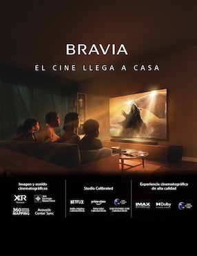 Pantalla Smart Tv Sony OLED de 65 pulgadas 4k Bravia 8mk2 k-65xr80m2 con Google Tv