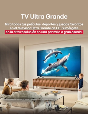 Pantalla Smart TV LG QNED de 85 pulgadas 4K/UHD 85QNED92ASA con evo AI