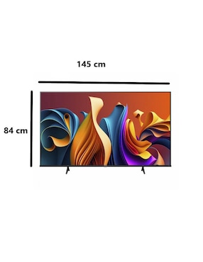 Pantalla Smart Tv Hisense QLED de 65 pulgadas 4k 65qd6n con Google Tv