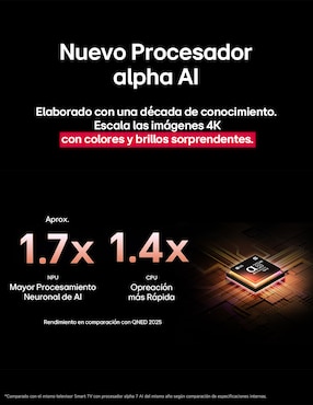 Pantalla Smart TV LG mini LED de 75 pulgadas 4K/UHD 75QNED85ASG con evo AI