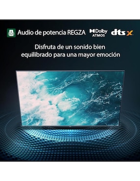 Pantalla Smart TV Toshiba LED de 75 pulgadas 4K/UHD 75c350nm