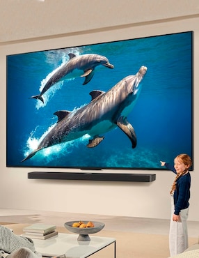 Pantalla Smart TV Lg QNED de 55 pulgadas 4K 55QNED83ASG con Evo AI