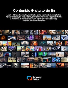 Pantalla Smart TV Samsung Crystal UHD de 70 pulgadas 4K/UHD UN70U8000FFXZX