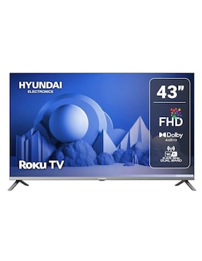 Pantalla Hyundai Electronics led de 43 pulgadas full hd hyled4325rim con roku tv