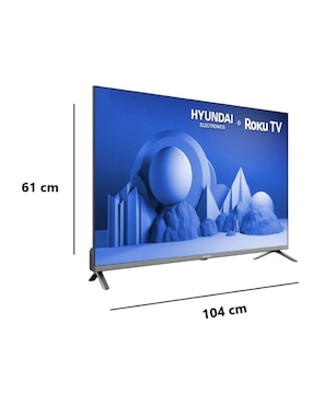 Pantalla Hyundai Electronics led de 43 pulgadas full hd hyled4325rim con roku tv