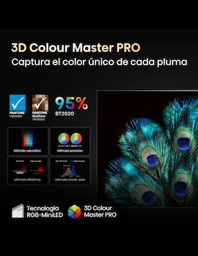 Pantalla Smart TV Hisense Mini LED de 100 pulgadas 4K/UHD 100UX con Google TV con Hi-View AI Engine X