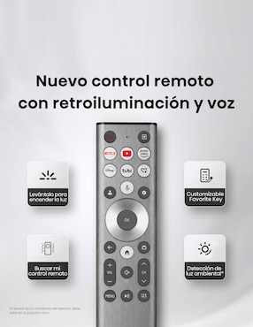 Pantalla Smart TV Hisense Mini LED de 100 pulgadas 4K/UHD 100UX con Google TV con Hi-View AI Engine X