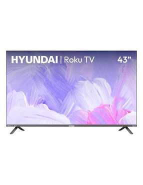 Pantalla Smart TV Hyundai QLED de 43 pulgadas Full HD HYLED-4327QR con Roku TV
