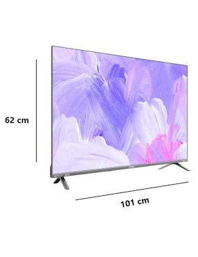 Pantalla Smart TV Hyundai QLED de 43 pulgadas Full HD HYLED-4327QR con Roku TV