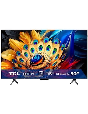 Pantalla smart tv TLC Qled de 50 pulgadas 4k/uhd
50Q5K con Google tv