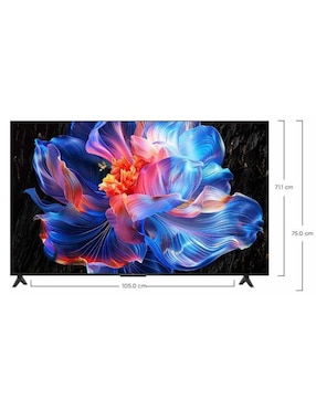 Pantalla smart tv TCL Qled de 55 pulgadas 4k/uhd 55Q5K con Google tv