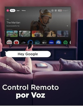Pantalla smart tv TCL Qled de 65 pulgadas 4k/uhd 65Q5K con Google tv