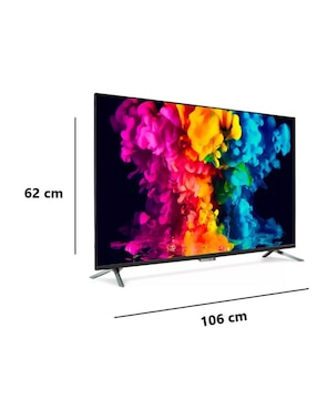 Pantalla smart tv Motorola LED de 43 pulgadas Full HD mot43fle11 con Google tv