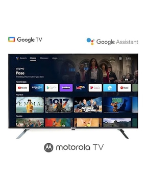 Pantalla smart tv Motorola LED de 43 pulgadas Full HD mot43fle11 con Google tv
