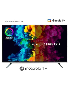 Pantalla smart tv Motorola LED de 43 pulgadas Full HD mot43fle11 con Google tv