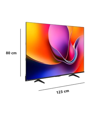 Pantalla smart TV Hisense LED de 50 pulgadas 4K/UHD 50A65NV con Vidaa con AI Smooth Motion