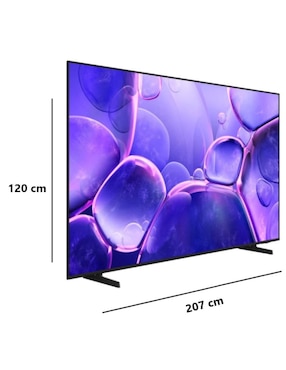 Pantalla smart tv Samsung crystal UHD de 85 pulgadas 4k/UHD UN-85U8000 con ai smooth motion
