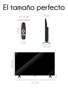Pantalla smart TV Red Velvet UHD de 50 pulgadas 4K RED50GTV con Google TV