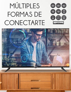 Pantalla smart TV Red Velvet UHD de 50 pulgadas 4K RED50GTV con Google TV