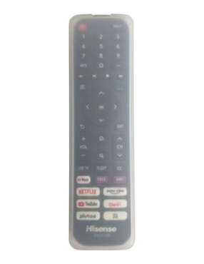 Funda para control remoto Hisense case transparente