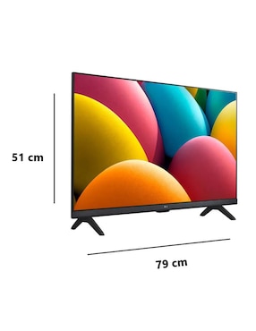Pantalla smart tv LG led de 32 pulgadas HD 32LR600BPSC con Ai Webos