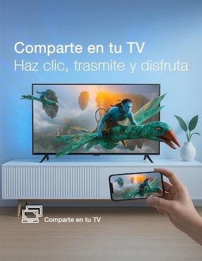 Pantalla smart TV Daewoo LED de 32 pulgadas HD AW32R con Roku TV