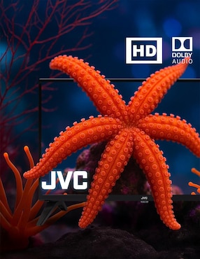 Pantalla Smart TV Jvc LED de 32 pulgadas HD SI32R con Roku TV