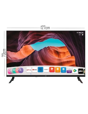 Pantalla smart TV Ghia LED de 50 pulgadas 4K/UHD G50W25