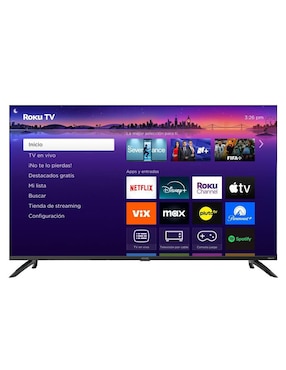 Pantalla Aiwa QLED de 55 pulgadas 4K/UHD con Roku Tv