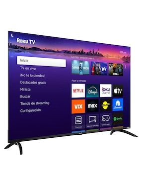 Pantalla Aiwa QLED de 55 pulgadas 4K/UHD con Roku Tv