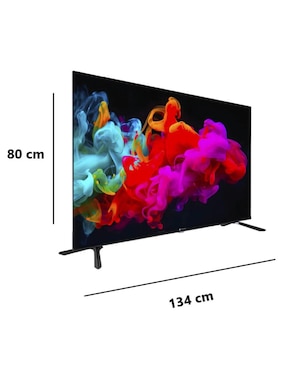 Pantalla Smart TV Motorola QLED de 58 pulgadas 4K/UHD MOT58NUQE05 con google TV